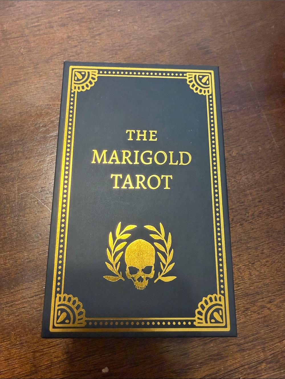 The Marigold Tarot Deck - Black & Gold Box